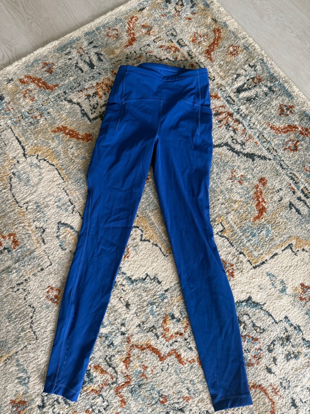 lululemon athletica Royal Blue High-Rise Workout Leggings